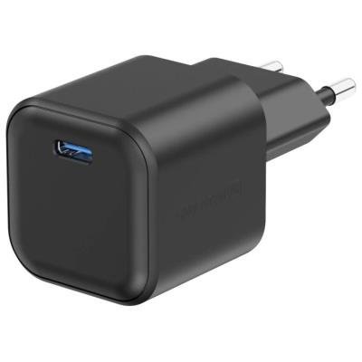 SWISSTEN GaN 1× USB-C PD 35W černý