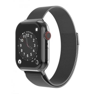 SWISSTEN řemínek pro Apple Watch milánský tah 38–41mm černý