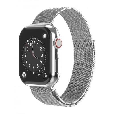 SWISSTEN řemínek pro Apple Watch milánský tah 38–41mm stříbrný