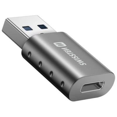 SWISSTEN OTG adaptér USB-C na USB 3.0