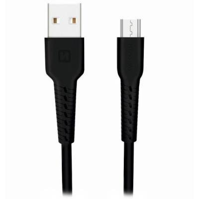 SWISSTEN USB na micro USB 1m černý