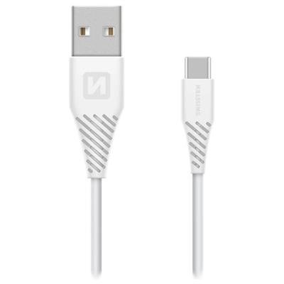 SWISSTEN USB na USB-C 1,2m bílý