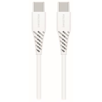 SWISSTEN ECO USB-C na USB-C 1,2m bílý