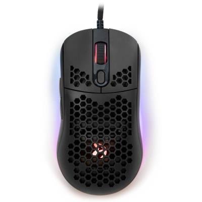 AROZZI gaming mouse FAVO Ultra Light Black/ wired/ 16.000 dpi/ USB/ 7 buttons/ RGB/ black
