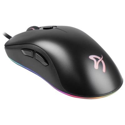 AROZZI gaming mouse FAVO2 Ultra Light Black/ wired/ 16.000 dpi/ USB/ 6 buttons/ RGB/ black