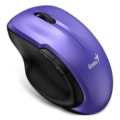 GENIUS Ergo 8200S Purple/ 1200 dpi/ wireless/ 5buttons/ silent/ BlueEye senzor