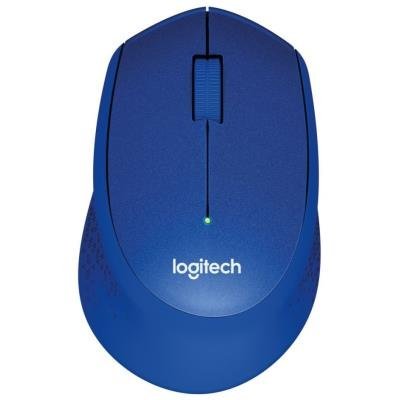 Logitech M330 Silent Plus modrá
