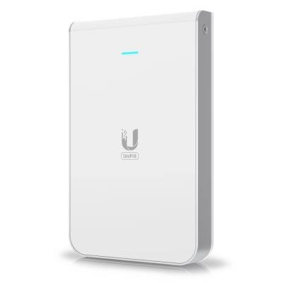 Ubiquiti UniFi 6 In-Wall - Wi-Fi 6 AP, 2.4/5GHz, up to 5.3Gbps, 5x GbE, PoE/PoE+ 