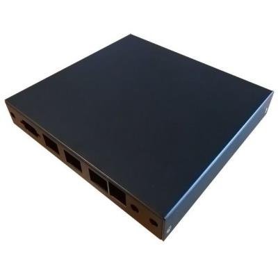 Indoor case for  APU.2x a APU.1Dx (3x LAN, 1x USB) black