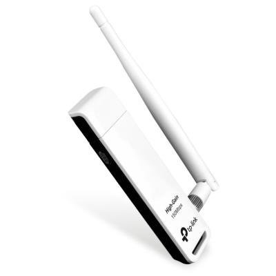 TP-Link TL-WN722N 150 Mbps Wi-Fi USB Adapter 802.11n (2,4 GHz, 4 dBi)