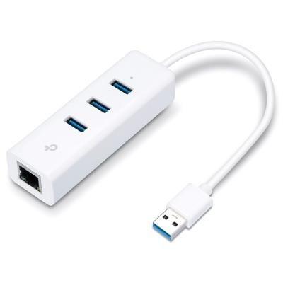 TP-Link UE330 - USB 3.0 3-Port Hub & Gigabit Ethernet Adapter 2 in 1 USB Adapter