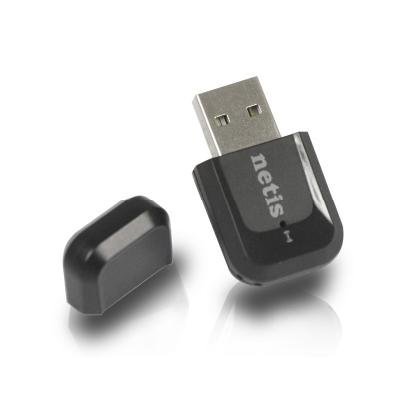 STONET by NETIS WF2123 USB Adapter / 802.11b/g/n / 300Mb / 2.4GHz / USB2.0 / black