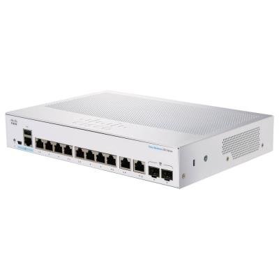 Cisco CBS350-8T-E-2G-EU 8-port GE Managed Switch, 2x1G Combo, Ext PS
