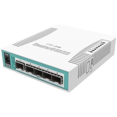 Cloud Router Switch 106-1C-5S, 5x SFP, 1x SFP, 1x Combo, Gbit, vč. L5