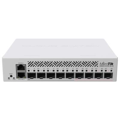 MikroTik Cloud Router Switch CRS310-1G-5S-4S+IN, 800MHz CPU, 256MB RAM, 5xSFP, 4xSFP+, 1x LAN Gbit, Touchscreen LCD, L5