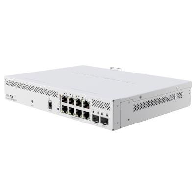 Mikrotik managed Switch CSS610-8P-2S+IN 8x Gbit PoE port, 2x 10G SFP+, SwOS, zdroj