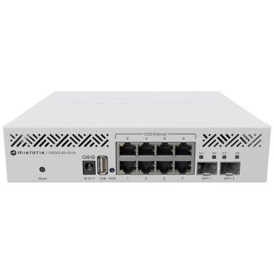 MikroTik Cloud Router Switch CRS310-8G+2S+IN, 256MB RAM, 8x2,5 Gbit LAN, 2xSFP+, USB 3.0, vč. L5