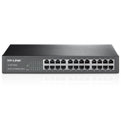 TP-Link TL-SF1024D/ switch 24x 10/100Mbps/ 13"desktop/rackmount
