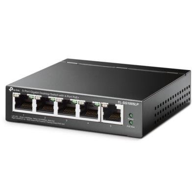 TP-Link TL-SG1005LP/ 5-port PoE switch / 4x PoE+
