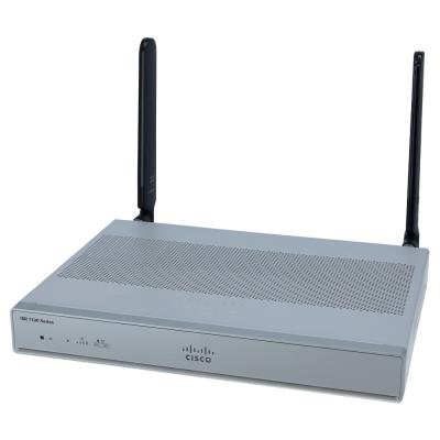 Cisco ISR1100 4P DSL Annex B/J Router w/ LTE Adv SMS/GPS EMEA & NA