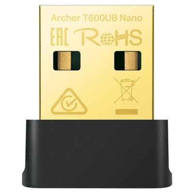 TP-Link Archer T600UB Nano AC 600 USB adapter, 2,4/5GHz, Bluetooth 4.2, USB 2.0