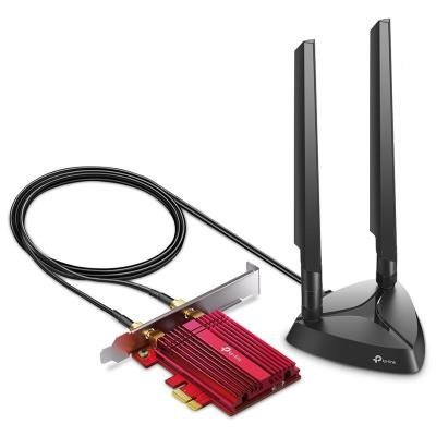 TP-Link Archer TXE75E AXE 5400 Network Card, WiFi 6E, Bluetooth 5.2, 574Mbps 2.4GHz/ 2402Mbps 5GHz/ 2402 6GHz, PCI-e
