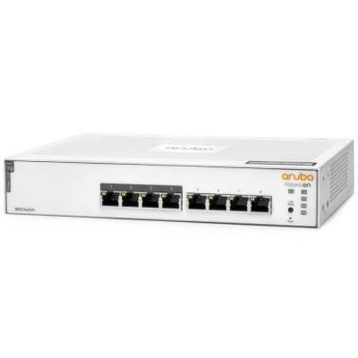 HPE Aruba Instant On 1830 8G 65W Switch (4x RJ45 10/100/1000 + 4x RJ45 10/100/1000 Class4 PoE)