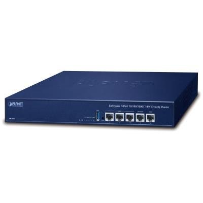 PLANET VR-300 Enterprise router, firewall, VPN, VLAN, QoS, 2x SD-WAN, 3x LAN