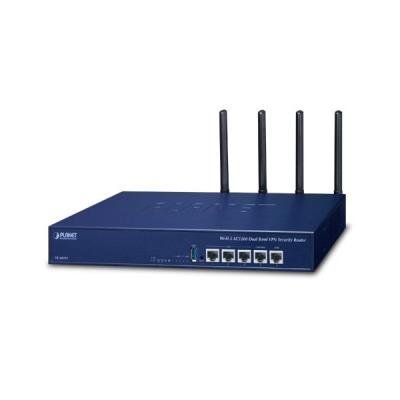 PLANET VR-300W5 Enterprise router/firewall VPN/VLAN/QoS/HA/AP kontroler, 2x WAN (SD-WAN), 3x LAN, WiFi 802.11ac