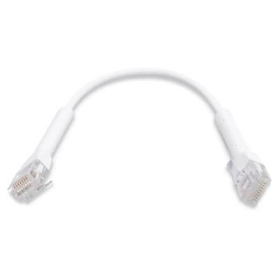 Ubiquiti UniFi Ethernet Patch Cable - length 0.1m, Cat6, white