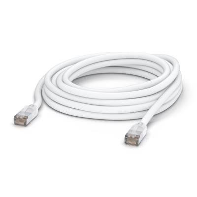 Ubiquiti UISP patch cable outdoor - venkovní STP, Cat5e, bílý, délka 8 m