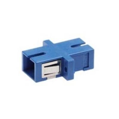 SC-SC simplex adapter SM, PC , modrý, do optických rozvaděčů