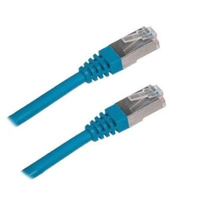 XtendLan Patch kabel Cat 6 FTP 0,5m - modrý