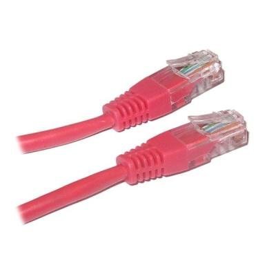 Patch kabel XtendLan Cat 5e UTP 1m červený