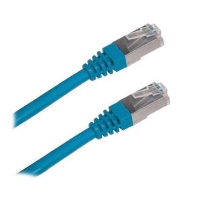 Patch kabel Cat 5e FTP 3m - modrý