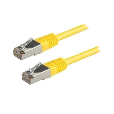 Patch kabel Cat 5e FTP 1,5m - žlutý