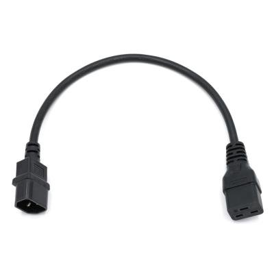 XtendLan Power Cable 230V C19 to C14, black