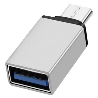 Adaptér USB C (M) na USB 3.0 (F), OTG  - dovoluje připojení flash disků, klávesnic atd. k mobilním telefonům
