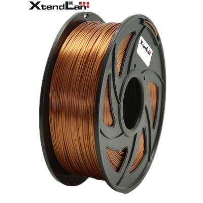 XtendLAN PLA filament 1,75mm cihlově hnědý 1kg