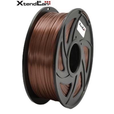 XtendLAN PLA filament 1,75mm lesklý měděné barvy 1kg