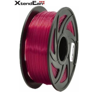 XtendLan filament PETG průhledný červený