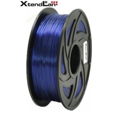 XtendLan filament PETG průhledný modrý
