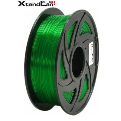 XtendLan filament PETG průhledný zelený