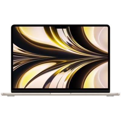Apple MacBook Air 13'',M2 chip with 8-core CPU and 10-core GPU, 512GB,8GB RAM - Starlight