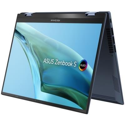 ASUS Zenbook S 13 Flip UP5302ZA-LX176W/ i5-1240P/ 16GB/ 512GB SSD/ Iris Xe G7/ 13,3" 2.8K/ W11H/ modrý