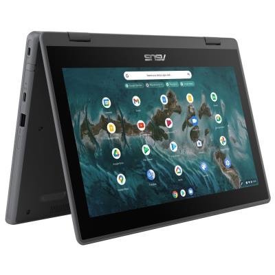 ASUS ChromeBook CR11/ N5100/ 4GB/ 64GB SSD/ Intel® UHD/ 11,6"HD,touch/ Chrome OS EDU/ šedý