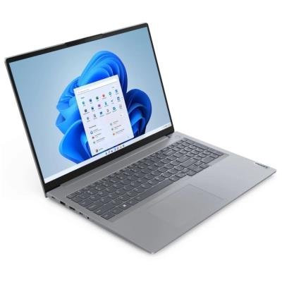 Lenovo ThinkBook 16 G6/ i3-1315U/ 8GB DDR5/ 256GB SSD/ Intel UHD/ 16"WUXGA,matný/ W11H/ šedý