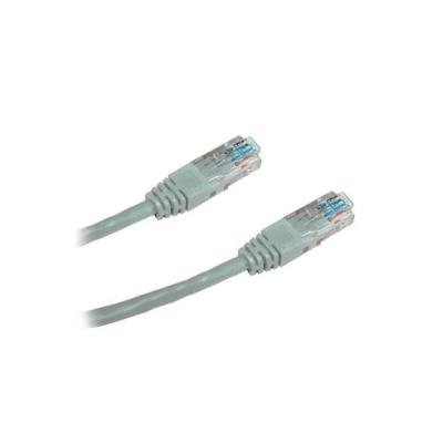 Patch kabel DATACOM UTP Cat5e 10m šedý