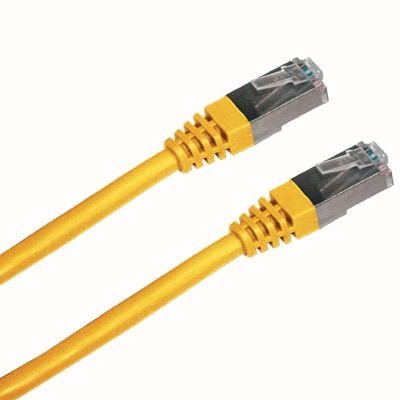 Patch kabel DATACOM FTP cat.5e  2 m žlutý