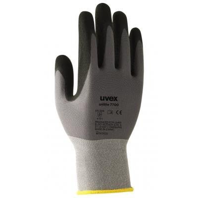 uvex unilite 7700 safety glove size 9 / flexible and robust safety glove / very good abrasion resistance